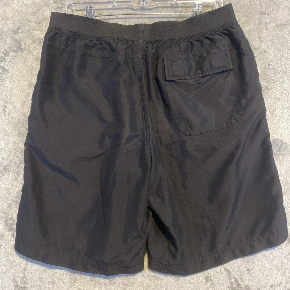 Prana Shorts Mens Sz L Black Mojo Stretch Pull On Pockets‎ Athleisure Gorpcore - Picture 2 of 9